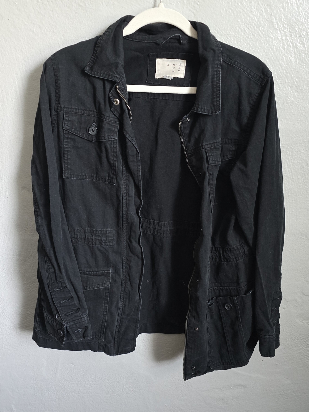 Women's Black Utility Jacket